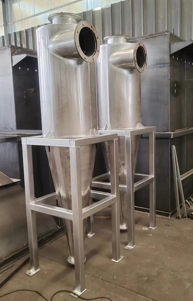 不銹鋼旋風(fēng)除塵器的主要組成部分