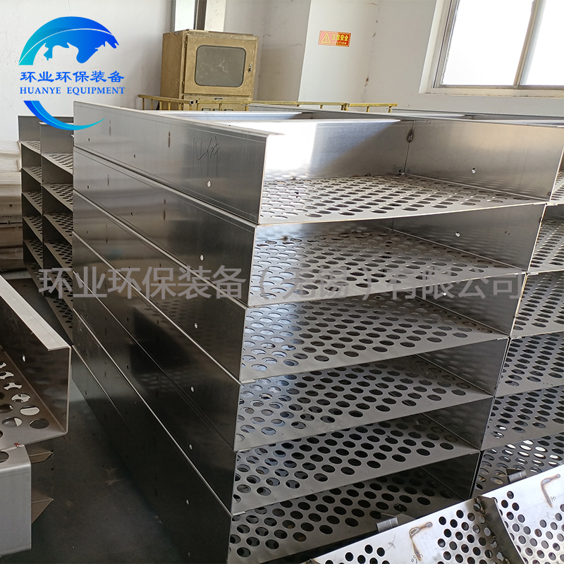 噴淋塔內(nèi)不銹鋼煙氣均布托盤結(jié)構(gòu)設(shè)計(jì)