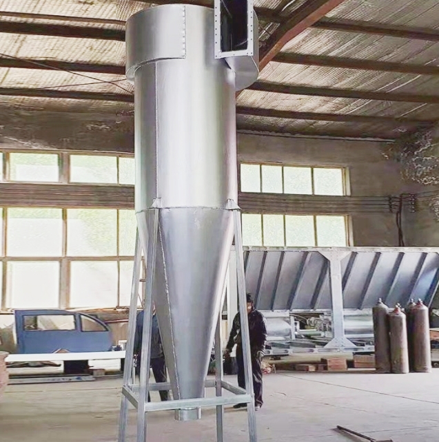 阜陽不銹鋼旋風(fēng)除塵器粉塵回收高效的原因